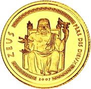 1500 Francs Zeus, Togo, 2007 reverse image