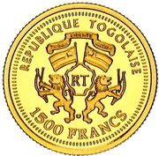 1500 Francs Atlas obverse image