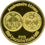 1500 Francs CFA German Mark, Togo, 2013 reverse image