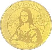1500 Francs CFA Mona Lisa, Togo, 2021 reverse image