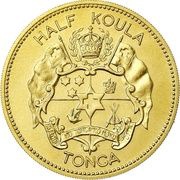½ Koula - Salote Tupou III obverse image
