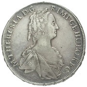 1 Thaler - Maria Theresia Prague obverse image