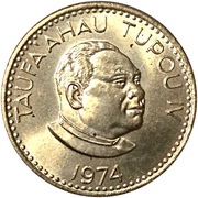 1 Seniti - Taufa'ahau Tupou IV obverse image