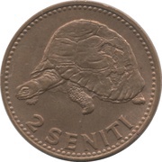 2 Seniti - Salote Tupou III reverse image