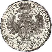1 Thaler - Maria Theresia Prague reverse image