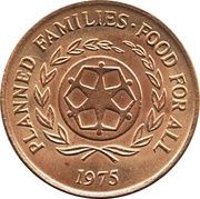 2 Seniti - Taufa'ahau Tupou IV FAO reverse image