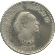 5 Seniti - Salote Tupou III obverse image