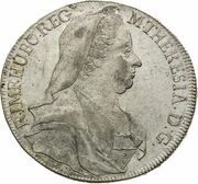 1 Thaler - Maria Theresia Prague obverse image