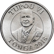 10 Seniti - Tupou VI obverse image