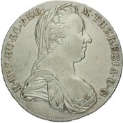 1 Thaler - Maria Theresia Prague obverse image