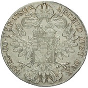 1 Thaler - Maria Theresia Prague reverse image