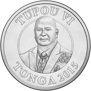 20 Seniti - Tupou VI obverse image