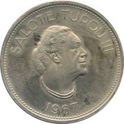 50 Seniti - Salote Tupou III obverse image