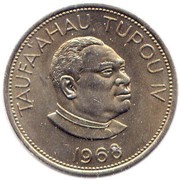 50 Seniti - Taufa'ahau Tupou IV obverse image