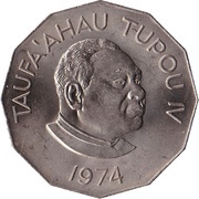 50 Seniti - Taufa'ahau Tupou IV obverse image