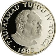 50 Seniti - Taufa'ahau Tupou IV Rover Cars obverse image