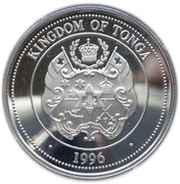 50 Seniti - Taufa'ahau Tupou IV Victorian Age obverse image