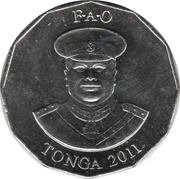 50 Seniti - George Tupou V FAO obverse image