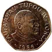 1 Pa'anga - Taufa'ahau Tupou IV Christmas obverse image