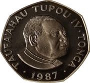 1 Pa'anga - Taufa'ahau Tupo IV Christmas obverse image