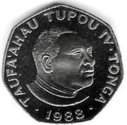1 Pa'anga - Taufa'ahau Tupou IV Christmas obverse image