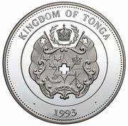 1 Pa'anga - Taufa'ahau Tupou IV "La Princesa" obverse image