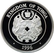 1 Pa'anga - Tāufaʻahau Tupou IV Queen Mother's Crown obverse image