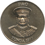 2 Pa'anga - Taufa'ahau Tupou IV FAO obverse image