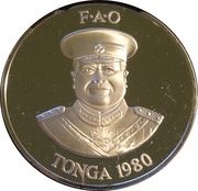 2 Pa'anga - Taufa'ahau Tupou IV Humpback Whale obverse image