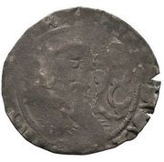 1 Prague Groschen Countermarked, Bohemia, 1378-1419 reverse image