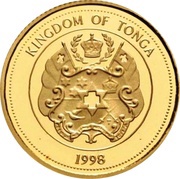 10 Pa'anga - Taufa'ahau Tupou IV Destruction of the English Privateer 'Port-au-Prince' obverse image
