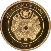 10 Pa'anga - George Tupou V Coronation obverse image