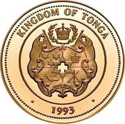 100 Pa'anga - Taufa’ahau Tupou IV Goalie obverse image