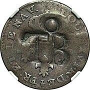1½ Pence Black Dog obverse image