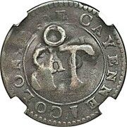 1½ Pence Black Dog reverse image