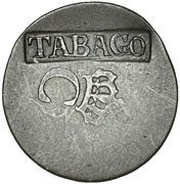 2¼ Pence TOBAGO Countermark obverse image
