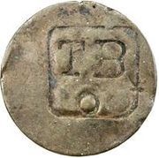 2¼ Pence TBO Countermark on French colonies 1 Stampee obverse image