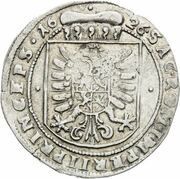 ¼ Thaler - Albrecht von Wallenstein, Bohemia, 1626-1627 reverse image