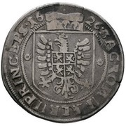 ½ Thaler - Albrecht von Wallenstein, Bohemia, 1626 reverse image