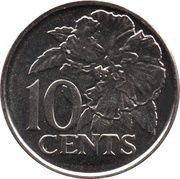 10 Cents Magnetic reverse image