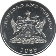 1 Dollar - Elizabeth II FAO, Trinidad and Tobago, 1969 obverse image