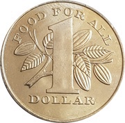 1 Dollar FAO, Trinidad and Tobago, 1979 reverse image
