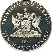 10 Dollars - Elizabeth II Independence obverse image