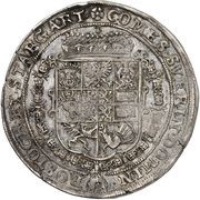 1 Thaler - Albrecht von Wallenstein, Bohemia, 1629 reverse image