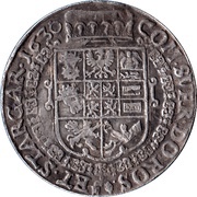 1 Thaler - Albrecht von Wallenstein, Bohemia, 1630 reverse image