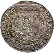1 Thaler - Albrecht von Wallenstein, Bohemia, 1631-1633 reverse image