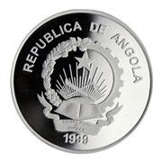 100 Kwanzas Olympics obverse image