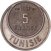 5 Francs reverse image