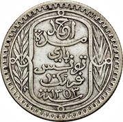 10 Francs - Ahmad II obverse image