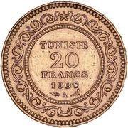 20 Francs - Muhammad IV reverse image